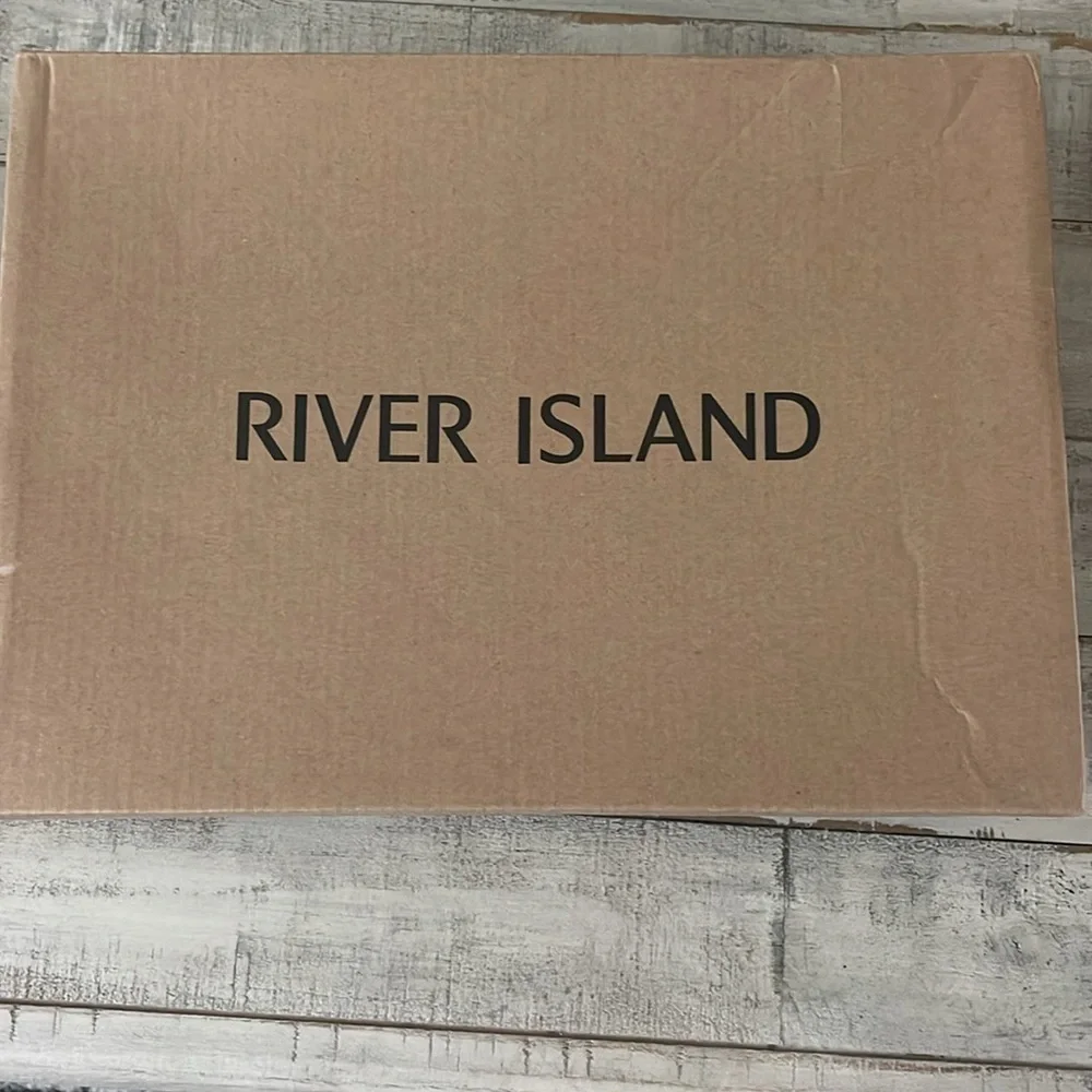 River Island Wills Gold Sandals - Picture 8 of 9